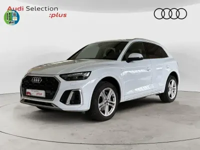Usado Audi Q5 S-Line 204 CV (150 kW) 2022 Blanco SUV