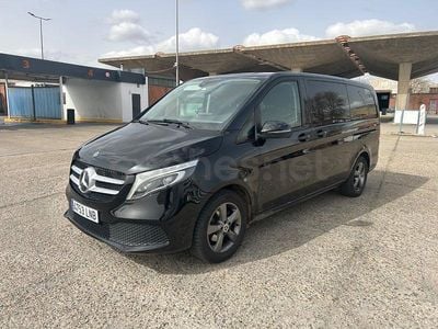 Usado Mercedes V220 Avantgarde 163 CV (119 kW) 2021 Negro Monovolumen