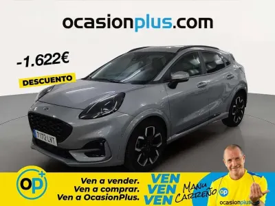 Usado Ford Puma ST-Line X 126 CV (92 kW) 2021 Gris SUV