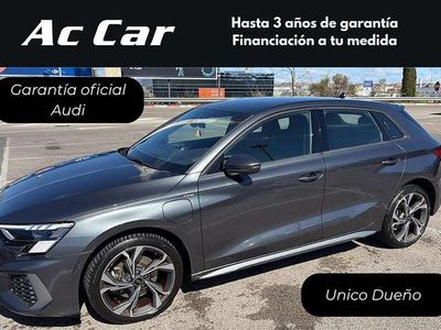 Usado Audi A3 Sportback e-tron S-Line 272 CV (200 kW) 2024 Gris Utilitario