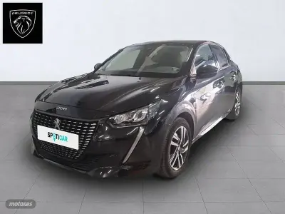 Usado Peugeot 208 Allure 100 CV (73 kW) 2022 Negro Utilitario