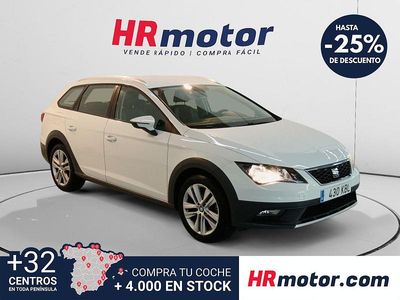 Usado Seat Leon 4Drive 150 CV (110 kW) 2017 Blanco Familiar