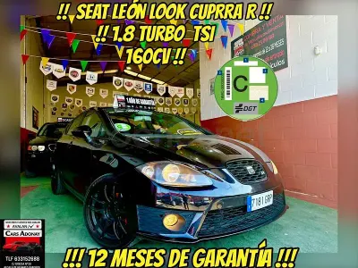 Usado Seat Leon 160 CV (117 kW) 2009 Negro Utilitario