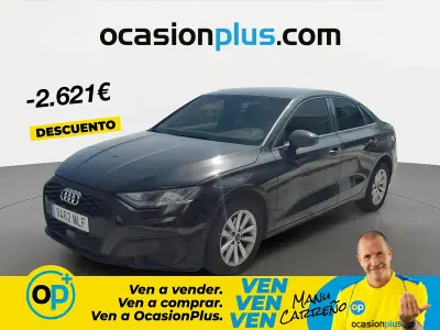 Usado Audi A3 110 CV (80 kW) 2023 Negro Berlina
