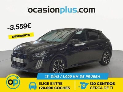 Usado Peugeot 208 Allure 100 CV (73 kW) 2025 Negro Utilitario