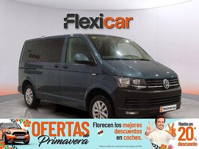 Usado VW Caravelle Trendline 102 CV (75 kW) 2018 Verde Monovolumen