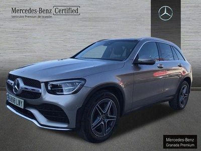 Plata mojave Usado 2022 Mercedes GLC220 AMG line SUV | 45.500 € (Caro)