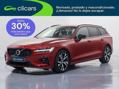 Brugt Volvo V60 Plus 197 HK (144 kW) 2022 Rød Stationcar