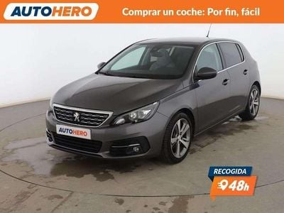Usado Peugeot 308 Allure 100 CV (73 kW) 2019 Gris Utilitario