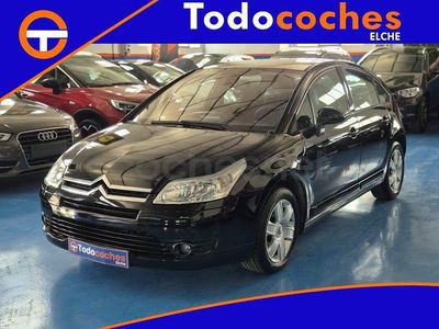 Usado Citroën C4 90 CV (66 kW) 2008 Negro Berlina