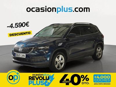 Usado Skoda Karoq Ambition 150 CV (110 kW) 2022 Azul SUV