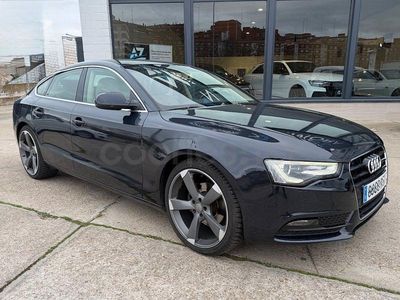 Usado Audi A5 Sportback S-Line 177 CV (130 kW) 2014 Negro Utilitario