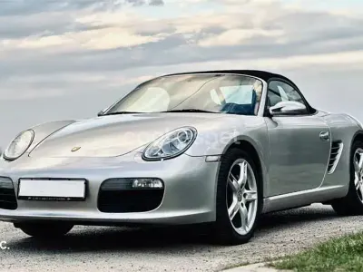 Usado Porsche Boxster 240 CV (176 kW) 2006 Gris / plata Descapotable