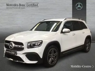 Usado Mercedes GLB220 AMG line 190 CV (139 kW) 2022 Blanco digital SUV