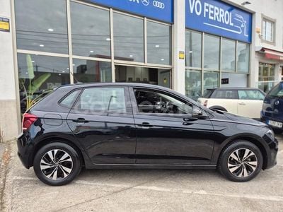 Usado VW Polo Advance 95 CV (69 kW) 2021 Negro Berlina