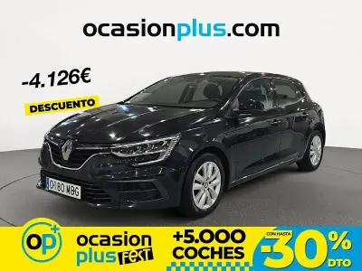 Usado Renault Mégane II Intens 115 CV (84 kW) 2022 Negro Berlina