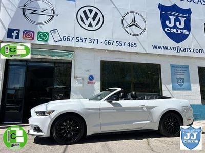 Blanco Usado 2016 Ford Mustang Convertible Descapotable | 28.990 € (Precio justo)