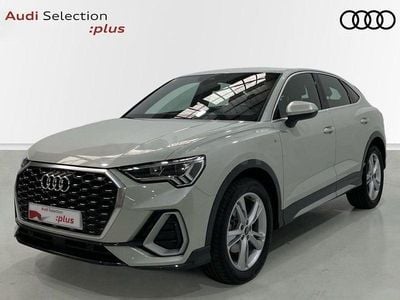 Usado Audi Q3 Sportback S-Line 150 CV (110 kW) 2020 Gris / plata SUV