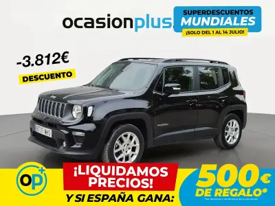 Usado Jeep Renegade Limited 130 CV (95 kW) 2023 Negro SUV