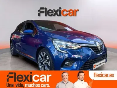 Usado Renault Clio Intens 140 CV (102 kW) 2021 Azul Utilitario