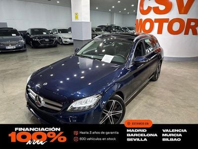 Usado Mercedes C300e 320 CV (235 kW) 2020 Azul Familiar