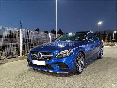Azul Usado 2018 Mercedes C200 Berlina | 31.499 €