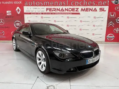 Usado BMW 630 258 CV (189 kW) 2007 Negro Coupe
