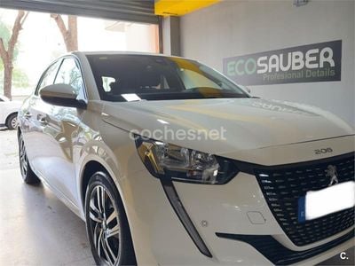 Usado Peugeot 208 GT-line 100 CV (73 kW) 2019 Blanco Utilitario
