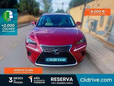 Usado Lexus NX300h Executive Line 155 CV (114 kW) 2019 Burdeos SUV