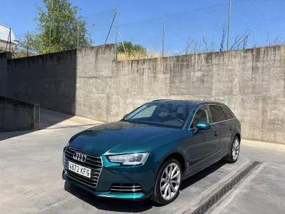 Usado Audi A4 150 CV (110 kW) 2017 Verde Familiar