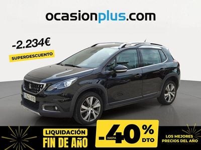 Negro Usado 2019 Peugeot 2008 Allure SUV | 12.900 € (Precio justo)