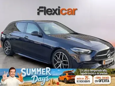 Usado Mercedes C220 200 CV (147 kW) 2022 Azul Familiar