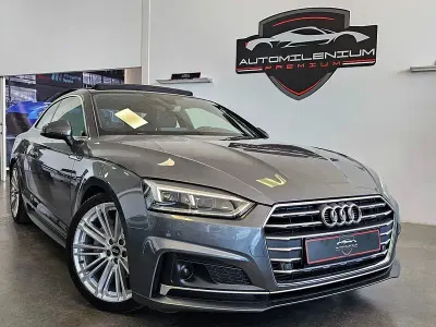 Usado Audi A5 Premium 218 CV (160 kW) 2018 Gris / plata Coupe