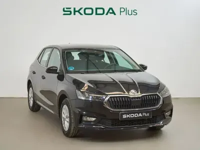 Brugt Skoda Fabia Selection 95 HK (69 kW) 2024 Sort Sedan
