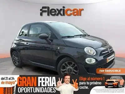 Usado Fiat 500 Club 70 CV (51 kW) 2022 Negro Berlina