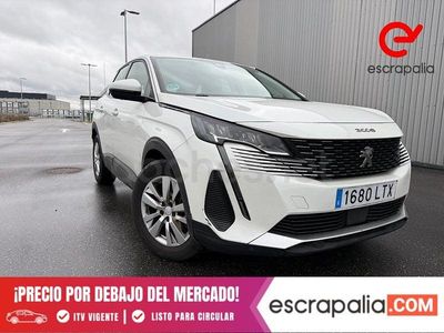Usado Peugeot 3008 Active 130 CV (95 kW) 2021 Blanco SUV