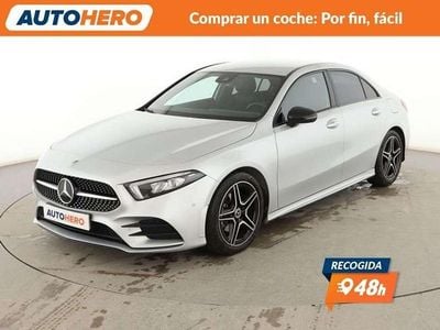 Usado Mercedes A220 AMG line 136 CV (100 kW) 2022 Gris Berlina