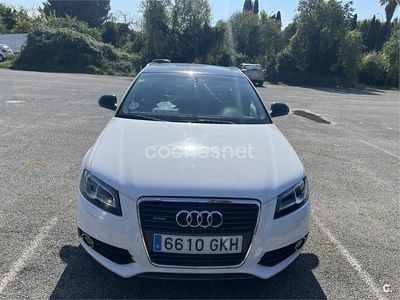 Usado Audi A3 S-Line 170 CV (125 kW) 2009 Blanco Utilitario