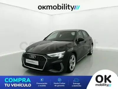 Usado Audi A3 S-Line 150 CV (110 kW) 2023 Negro Berlina