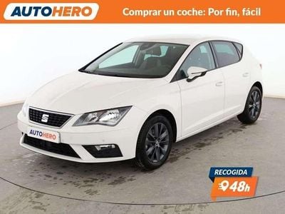Usado Seat Leon Style 131 CV (96 kW) 2020 Blanco Berlina