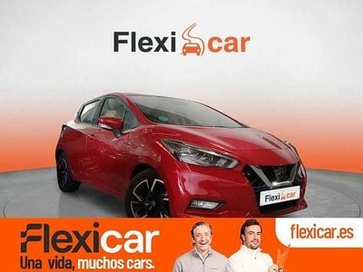 Usado Nissan Micra Acenta 92 CV (67 kW) 2021 Rojo Utilitario