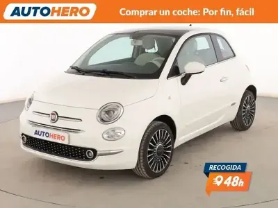 Usado Fiat 500 Lounge 70 CV (51 kW) 2017 Blanco Utilitario