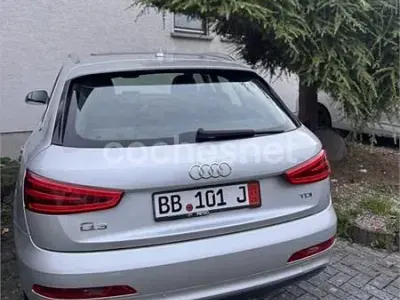 Usado Audi Q3 140 CV (102 kW) 2013 Gris / plata SUV