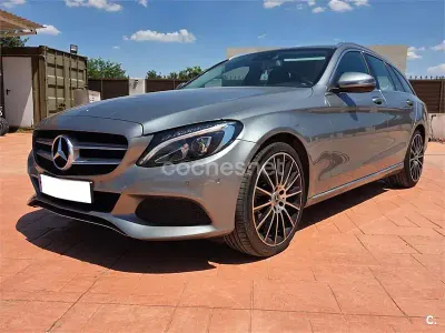 Usado Mercedes C220 Avantgarde 170 CV (125 kW) 2016 Gris / plata Familiar