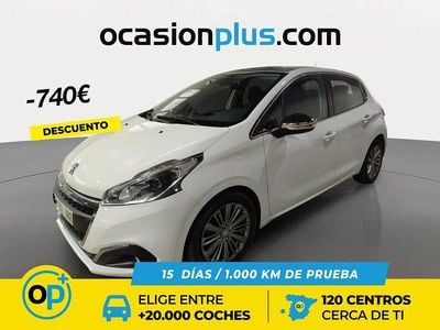 Blanco Usado 2016 Peugeot 208 Allure Utilitario | 9250 € (Precio justo)