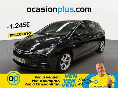 Usado Opel Astra Dynamic 125 CV (91 kW) 2018 Negro Berlina