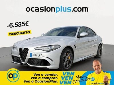 Usado Alfa Romeo Giulia Quadrifoglio 510 CV (375 kW) 2020 Gris Berlina