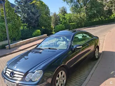 Usado Mercedes CLK270 Elegance 170 CV (125 kW) 2005 Azul Coupe