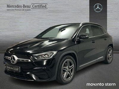 Negro Usado 2021 Mercedes GLA200 AMG line SUV | 31.800 € (Precio justo)