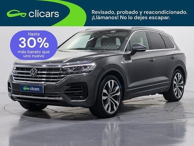 Usado VW Touareg R-line 286 CV (210 kW) 2021 Gris / plata SUV